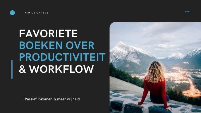 workflow boeken cursus online productiviteit workflow workshop fotograeve ondernemers passief inkomen omzet winst ideale klant niches