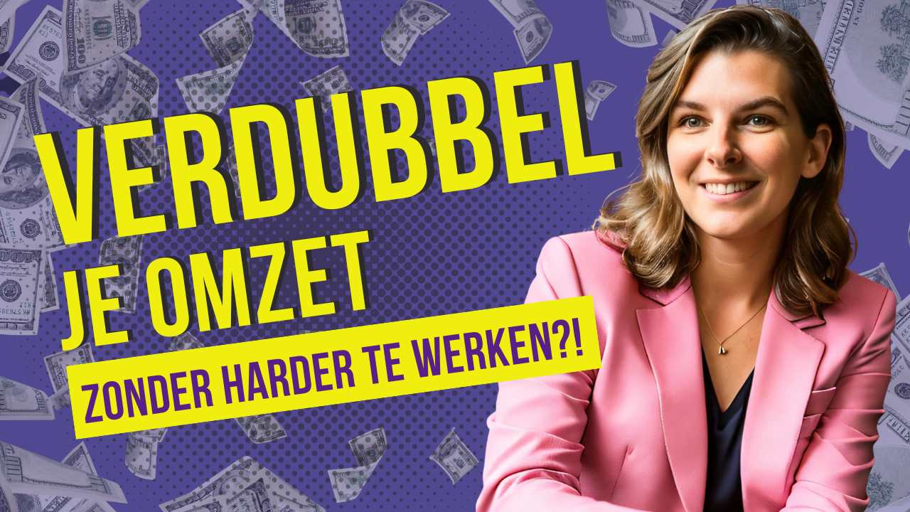 #291 Verdubbel je omzet zonder harder te werken - Kim de Graeve financieel strateeg